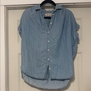 Madewell Sky Blue Denim Shirt